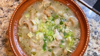 MENUDO BLANCO RECETA [upl. by Ised]