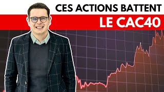 6 actions qui battent le CAC40 [upl. by Nos]