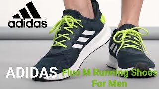 ADIDAS Fluo M Running Shoes For Men [upl. by Tnerb]