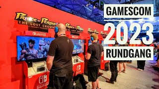 Köln  Gamescom 2023  der große Rundgang in 4K [upl. by Bomke]