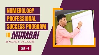 Numerology Professional Success Program  Mumbai  Day 4  Arviend Sud [upl. by Nnanerak]