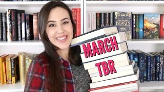 March TBR 2017  Books I Want to Read This Month [upl. by Publia]