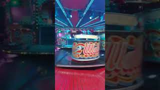 Newcastle hoppings funfair billy freemans waltzer off ride pov 2024 [upl. by Senecal]