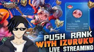 LIVE PUSH GLOBAL LYLIA  mobile legends mlbbcreator [upl. by Acira]