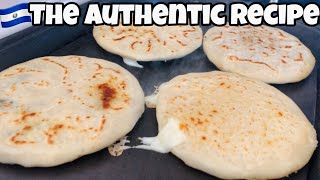 HOW TO MAKE PUPUSAS🇸🇻 STEP BY STEP THE AUTHENTIC SALVADORAN RECIPE [upl. by Aierdna]