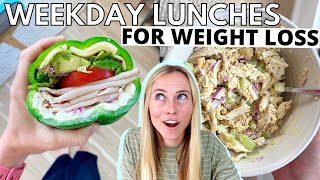 These 5 Minute Lunches Will Change Your Life  Healthy Lunch Ideas For Weight Loss [upl. by Ogir561]