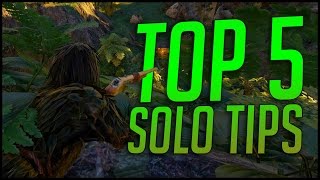 TOP 5 SOLO PvP TIPS  ARK PvP Tips amp Tricks  ARK Survival Evolved Guide  Tutorial [upl. by Sherris307]