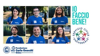 Il servizio civile in Fondazione Don Gnocchi 2021 [upl. by Wenger351]