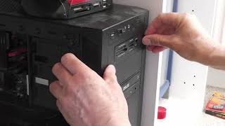 PC card reader install [upl. by Iidnarb69]