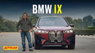 2022 BMW iX review  Radical allelectric BMW SUV is a sign of things to come  Drive Autocar India [upl. by Anay]