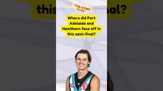 Port Adelaide vs Hawthorn 2024 AFL SemiFinal Quiz Challenge ⚡🏉 [upl. by Aidua]