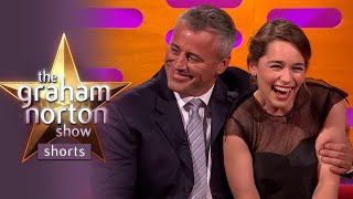 Emilia Clarkes Blushing🥰  The Graham Norton Shorts [upl. by Hathcock]