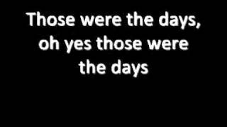 Those Were the Days  Mary Hopkin lyrics [upl. by Netsud283]