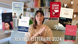 RENTRÉE LITTÉRAIRE 2024  Mes lectures 2 [upl. by Alveta]