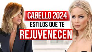 CABELLO 2024 que te QUITARÁ 10 AÑOS de Encima  TODO lo que se USARÁ  2024 Hair Trends [upl. by Hoo]