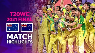 Australia claim maiden Mens T20 World Cup title Match Highlights T20WC 2021 [upl. by Lisabeth]