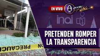 Mensaje detrás de los daños provocados al INAI  Prog Completo 101024 MLDA [upl. by Nwadal]