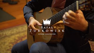 Turkowiak Luthier Classical Guitar  Cedar DoubleTop  Sound Sample  played by Mak Grgić [upl. by Dollar]