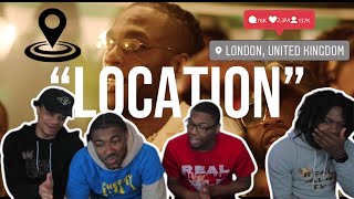 AMERICANS REACT  Dave  Location ft Burna Boy [upl. by Nelson]