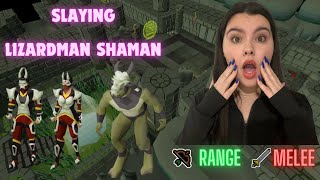 Slaying Lizardman Shaman OSRS 2024 [upl. by Nodnar]