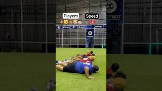 5 Players PushUp Challenge vs Pitching Machine Who Can Avoid the Ball ⚽💪 [upl. by Delinda61]