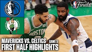 NBA Finals Game 5 HALFTIME HIGHLIGHTS Dallas Mavericks vs Boston Celtics  NBA on ESPN [upl. by Soluk936]