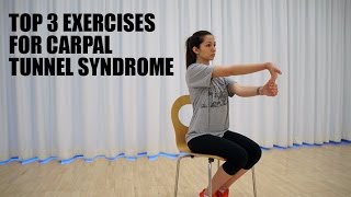 Top 3 Exercises for Carpal Tunnel Syndrome [upl. by Ahsaelat]