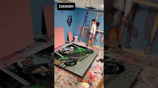 Danish Zehen Painting 😎🔥  Tej Chalai Tune Kyu Apni Gaadi 😞🚗 [upl. by Yennek320]