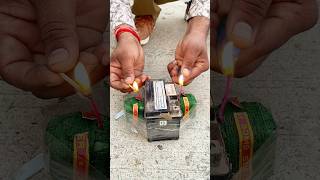 Battery vs Sutli crackers fireworks [upl. by Aiderfla]