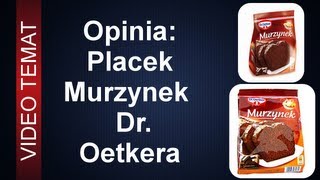 Ciasto Murzynek Dr Oetkera  Opinia [upl. by Norbert669]