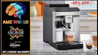 Review DeLonghi Magnifica Evo Automatic Espresso amp Coffee Machine Amazon [upl. by Cigam]