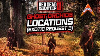 RDR2  Ghost Orchids Locations Exotic Request 3 [upl. by Kcirrez]