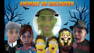 ANIMAIS NO HALLOWEEN  especial de ralouwin🎃🎃 [upl. by Danielle]