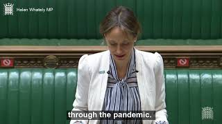 Helen updates MPs on social care reform  23 June 2021 [upl. by Mcmath]