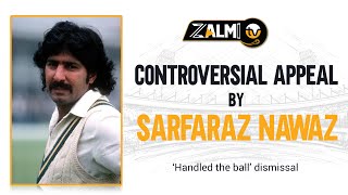 Controversial Appeal by Sarfaraz Nawaz  Handled the Ball  Crazy Sports Chronicles  Zalmi TV [upl. by Boru]