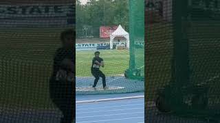 Hammer throw youtubeshorts hammerthrow trending [upl. by Kcirdnekal]