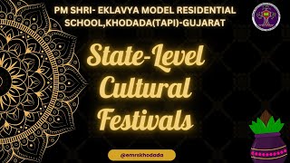 ✨ REGIONAL FOLK DANCE  EMRS KHODADA  EMRS STATE LEVEL CULTURAL FEST 2024 ✨ [upl. by Atul]