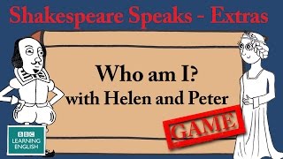 Can you guess who they are Shakespeare Speaks Extras [upl. by Araj]