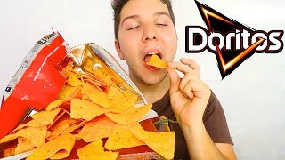 Crunchy Doritos • MUKBANG [upl. by Ilbert]