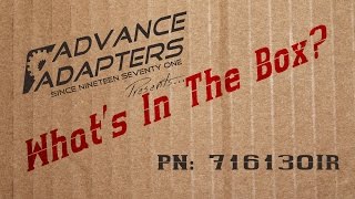 Advance Adapters  quotWhats in the Boxquot 716130IR [upl. by Maggs]