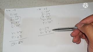 EASY WAY TO CALCULATE THE COMPASS ERROR [upl. by Caffrey]