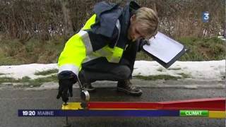 Redoux Des barrières de Dégel mises en place sur les routes [upl. by Ress]