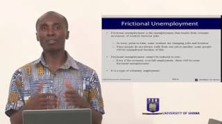 UGBS 204  SESSION 10  UNEMPLOYMENT [upl. by Aifas]