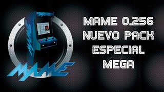 🔻⚠️ MAME 2023 ⚠️🔻PACK MAME 0256 ARCADE  mess  mameui ROMSET ROMS UNLOCK SNAPS cheats [upl. by Ydnil]