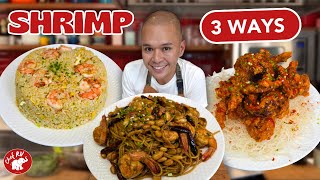 SHRIMP 3 WAYS  Chef RV [upl. by Adolphus]