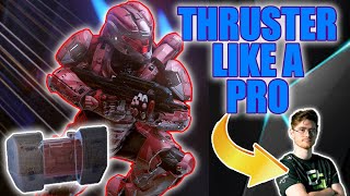 USE THE THRUSTER LIKE A PRO IN HALO INFINITE  EQUIPMENT TIPS AND TRICKS [upl. by Aiuqcaj]