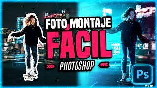 APRENDE a Hacer Foto Montajes Como Un PROFESIONAL  PHOTOSHOP TUTORIAL  PSD 🔥🔰 edicióndefotos [upl. by Wyatan]