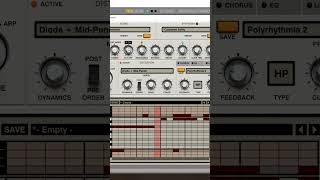 Blade OST via Ableton live 12 with Phoscyon 2 vst plug in [upl. by Thoer]