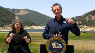 Calif adds counties to drought emergency coverage [upl. by Pirnot500]