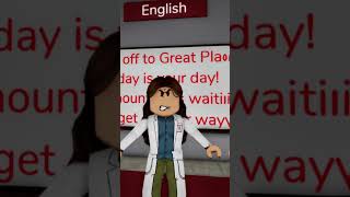 Ich habe meinen Lehrer nachgeahmt bis er mich rausgeschmissen hat😳 roblox [upl. by Oirad]